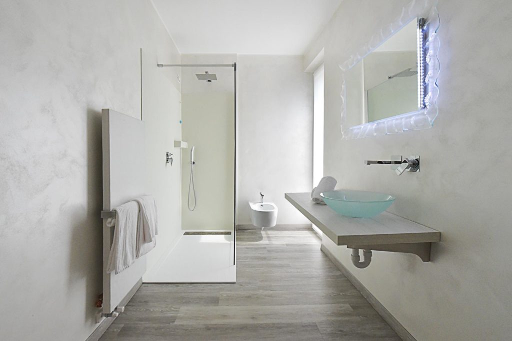 EcoHotel Primavera - Appartamento una camera Deluxe - Aria - bagno