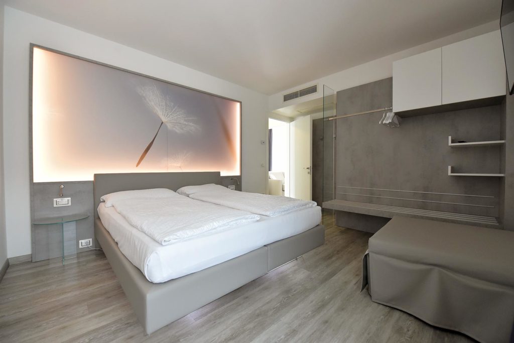 EcoHotel Primavera - Appartamento una camera Deluxe - Aria - camera da letto