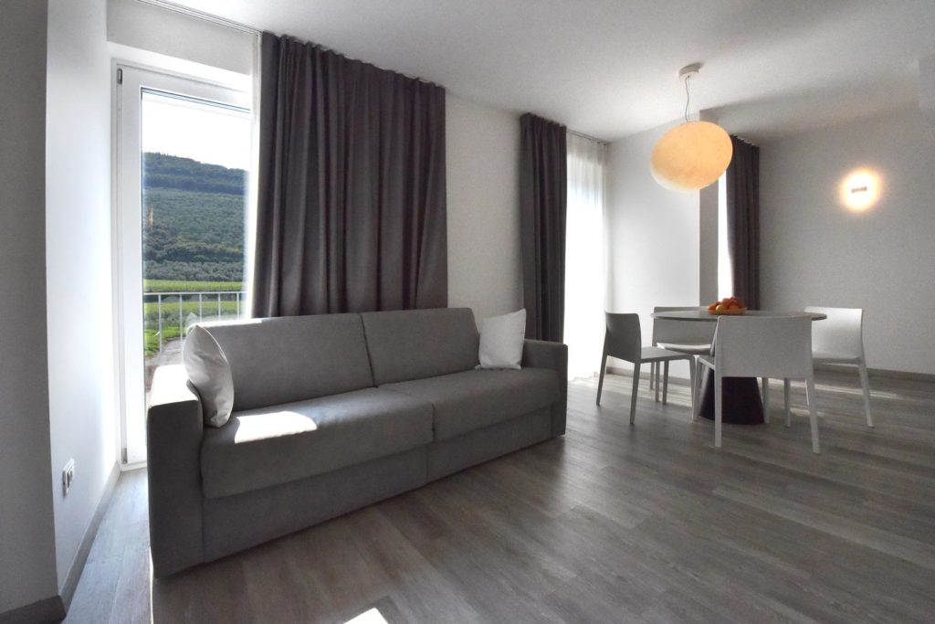 EcoHotel Primavera - Appartamento una camera Deluxe - Luna - zona giorno e cucina