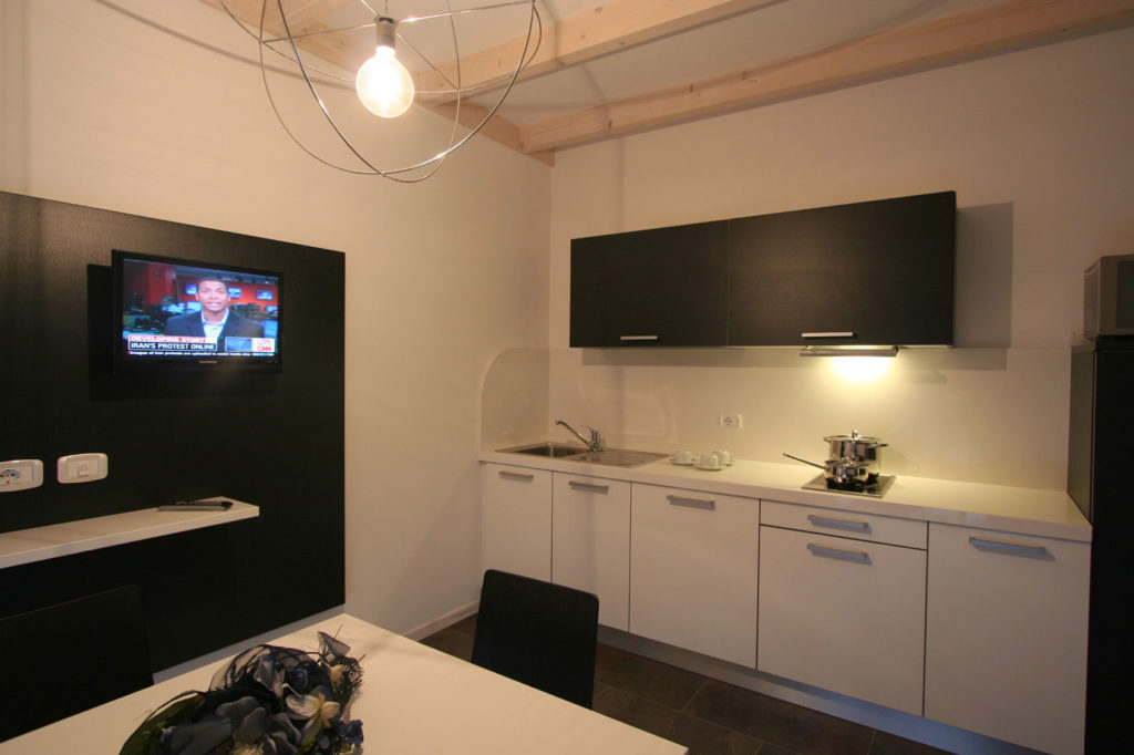 EcoHotel Primavera - Appartamento una camera - zona giorno e cucina