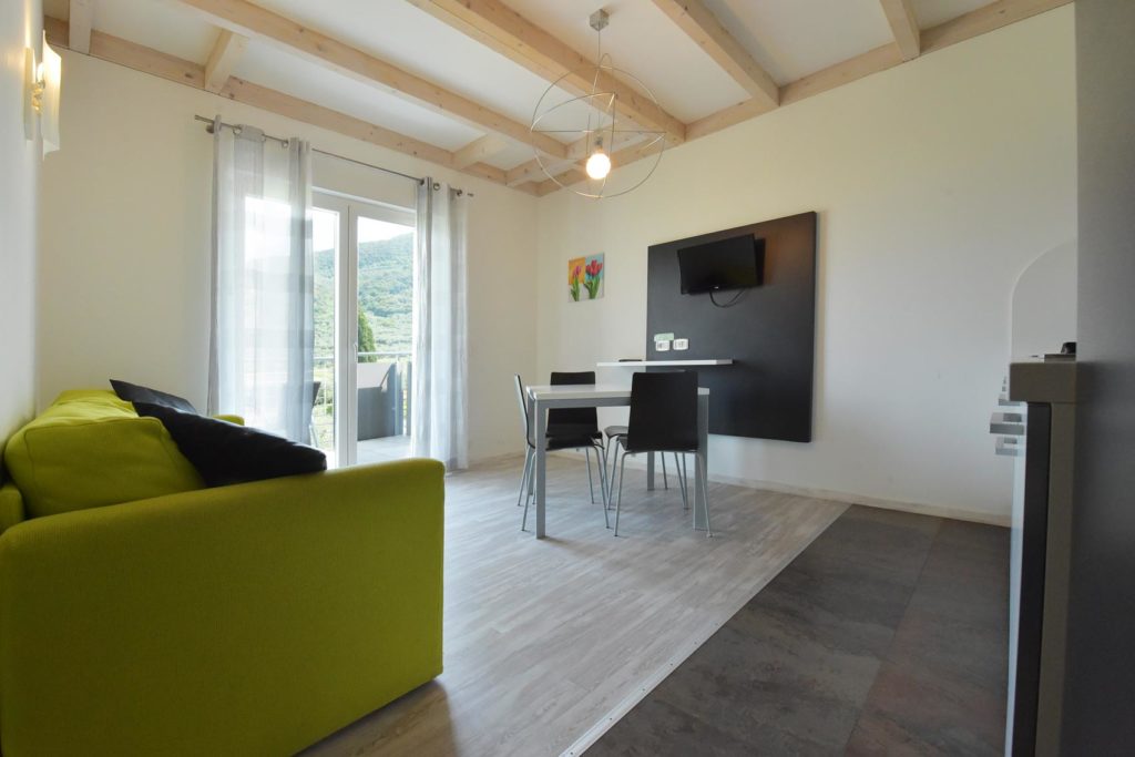 EcoHotel Primavera - Appartamento una camera - zona giorno e cucina